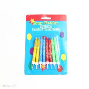 Popular Birthday Cake Candles Colorful Party Candle for Sale