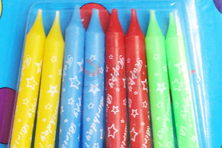 Popular Birthday Cake Candles Colorful Party Candle for Sale