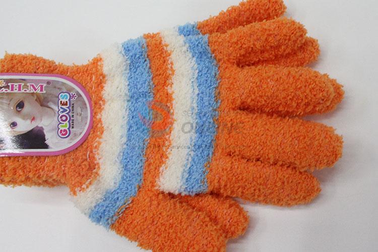 Low Price colorful knitted gloves