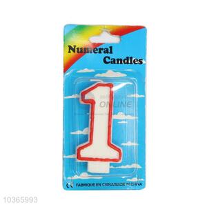 New and Hot Numeral Candle/Number 1 Birthday Candle for Sale