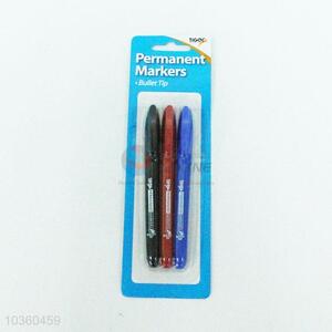 Best Selling 3pc Advertising Marker Permanent Marking Pen