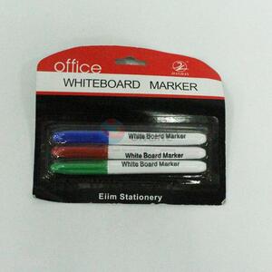 High Quality 3pc Office White Board Marker Marking Pen