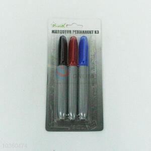 Hot Sale 3pc Advertising Marker Permanent Marking Pen