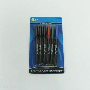 Factory Direct 6pc Marking Pen Permanent Marker Stationery