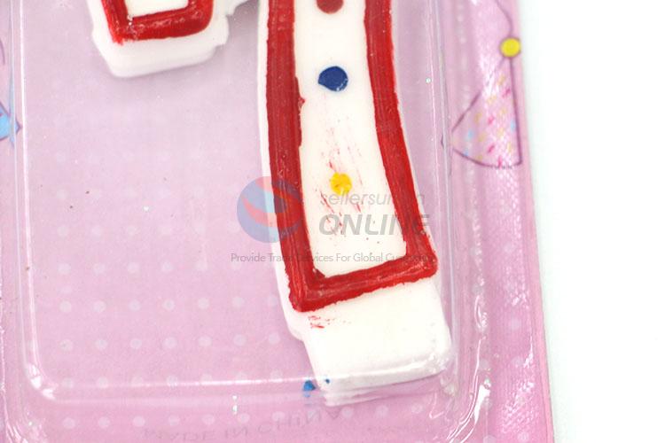 Factory Direct Numeral Candles/Number 7 Birthday Candle for Sale