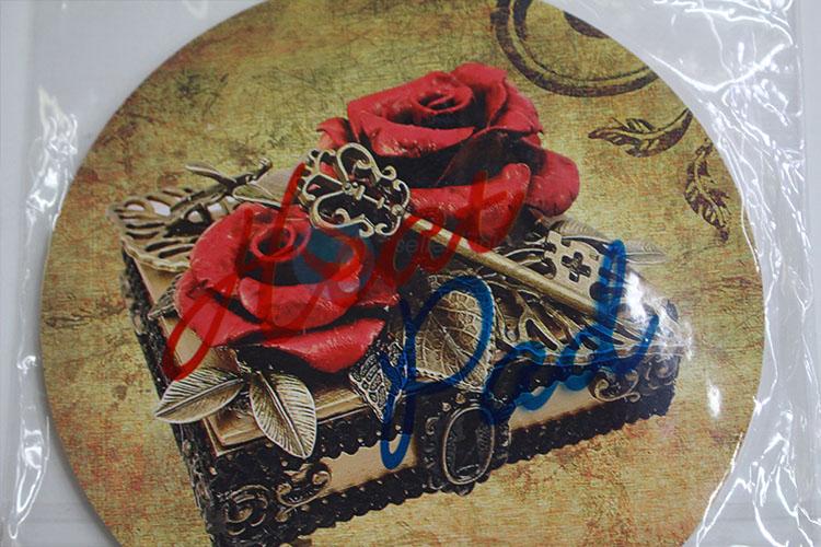 Crazy selling rose pattern placemat