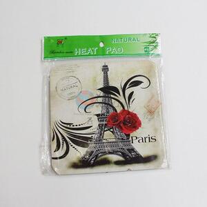 Classy design Eiffel&rose pattern placemat