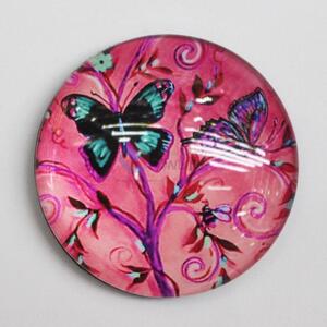 Latest Style Butterfly Printing Fridge Magnet