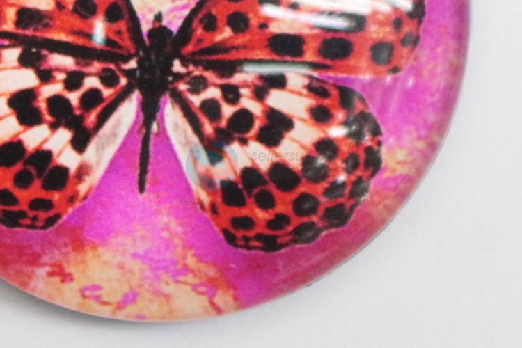 Customized New Arrival Butterfly Printing Fridge Magnet