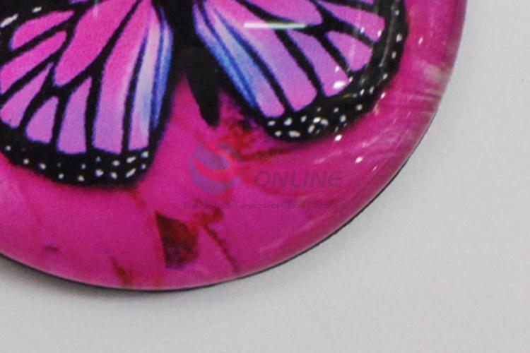 Factory Price Popular Wholesale Butterfly Printing Fridge Magnet