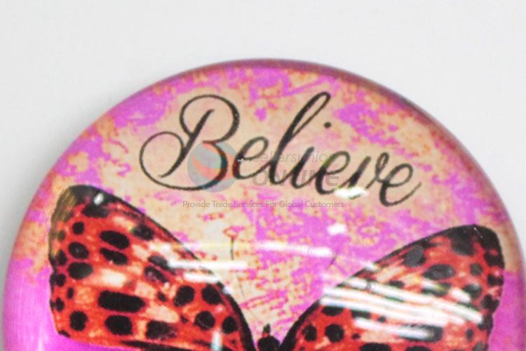 Customized New Arrival Butterfly Printing Fridge Magnet