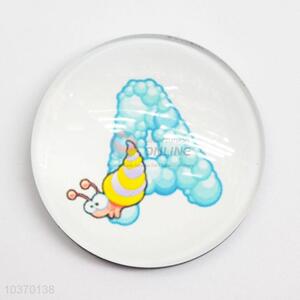 Best Selling Printed Glass Fridge Magnet