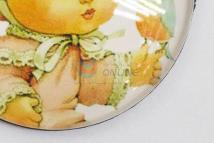 Wholesale China Supply Lovely Printed Crystal Fridge Magnets