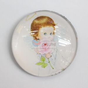 New Design Lovely Baby Printing Magnet Glass