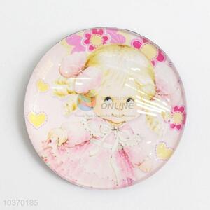 Wholesale Custom Cheap Round Crystal Fridge Magnet