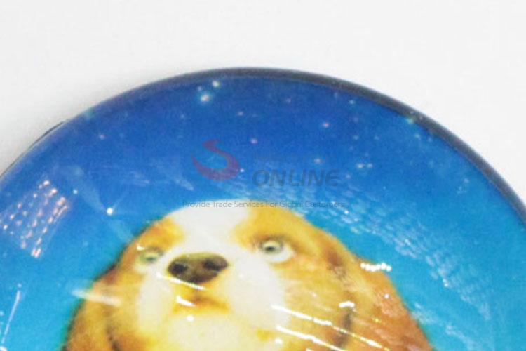 Wholesale New Fashion Dog Printed Crystal Fridge Magnets