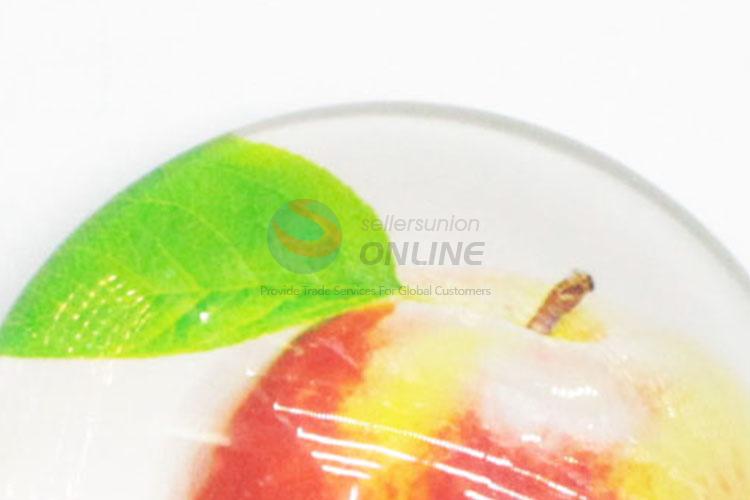 New Design Cute Fruit Printing Magnet Glass