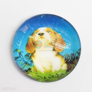 Wholesale New Fashion Dog Printed Crystal Fridge Magnets