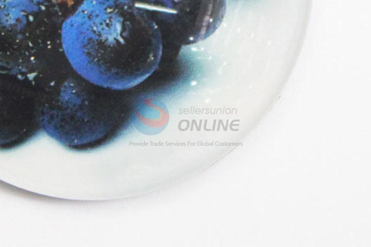 New Design Fruit Printing Magnet Glass