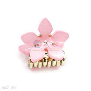 Fashion Flower Shape Small Acrylic Hair Claw Clip