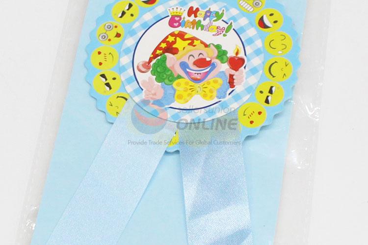Cheap good quality party use tinplate badge