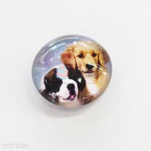 Lovely dog pattern fridge magnet