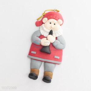 Newest Cheap Santa Claus Polymer Clay Tree Decorations