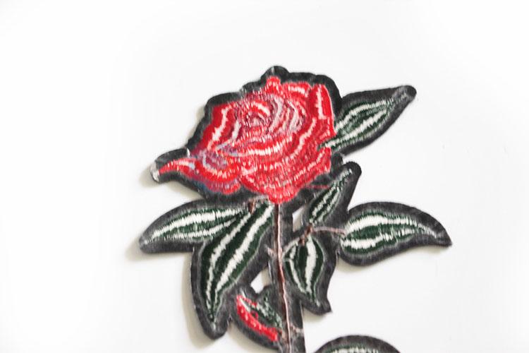 Direct Price Floral Embroidery Patches Cloth