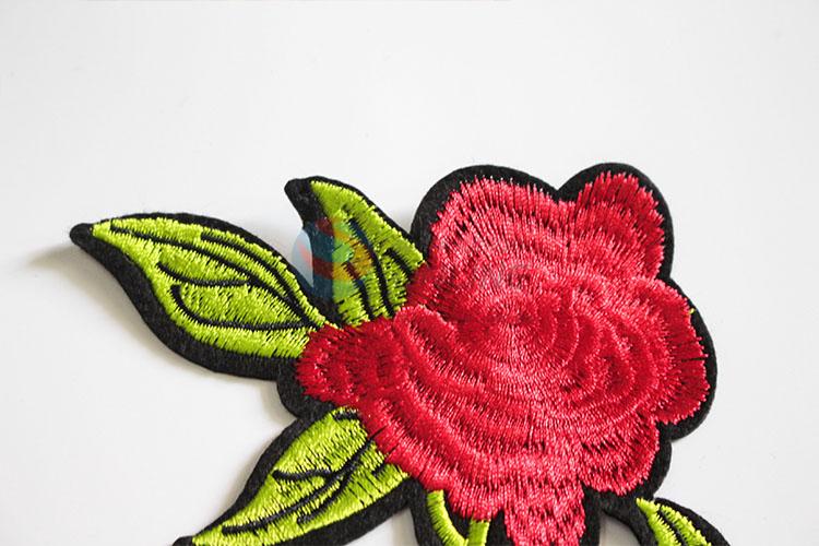 Fashion Design Flower Embroidery Patch For Cloth