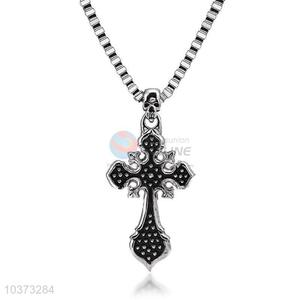 Cross Pendant Punk Zinc Alloy jewellery Necklace