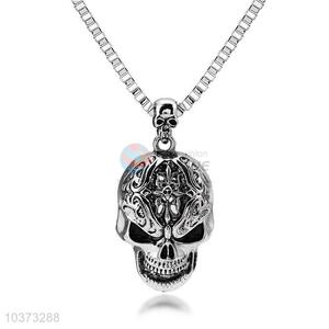 Skull Pendant Punk Zinc Alloy jewellery Necklace