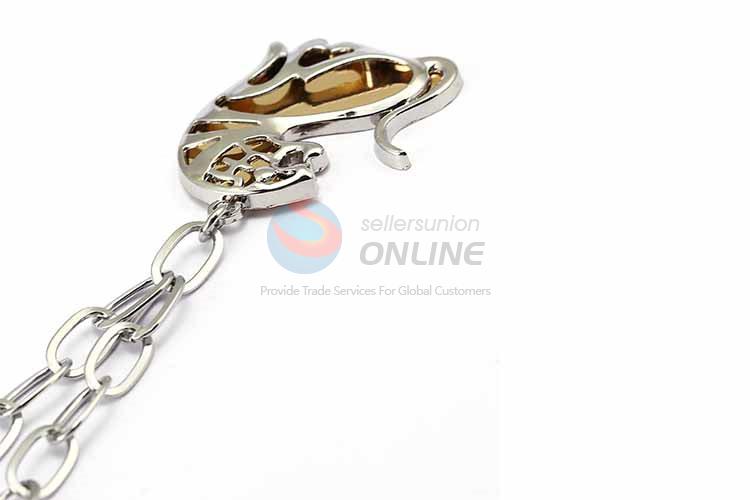 Tiger Pendant Punk Zinc Alloy jewellery Necklace