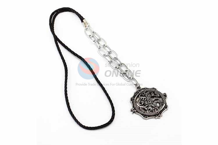 Badge Pendant Punk Zinc Alloy jewellery Necklace