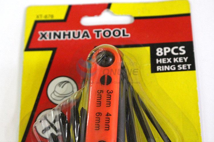 Funny hex key ring set