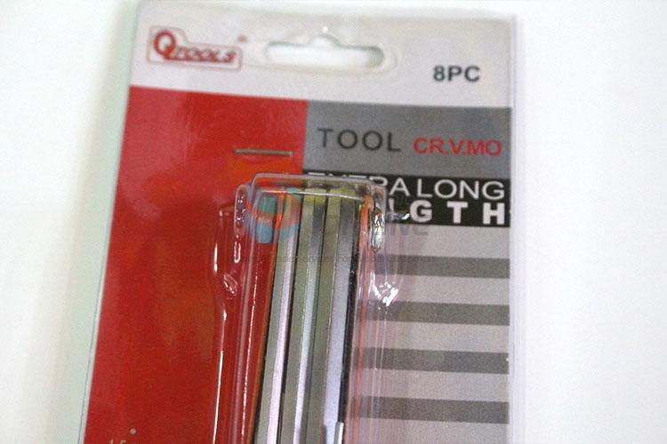 Portable hex key set for fixing