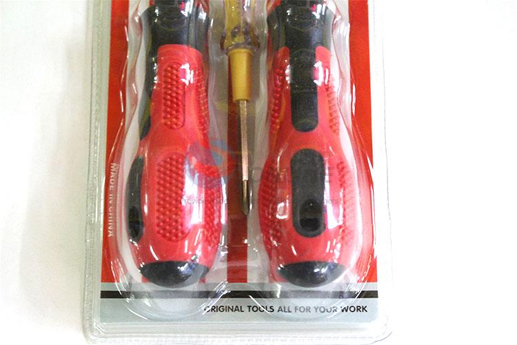 Factory price red&black screwdriver&test pencil
 set