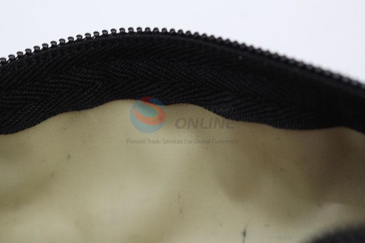 Latest arrival black lace cosmetic bag