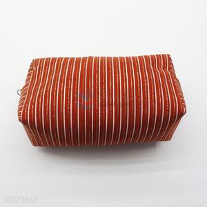 Wholesale stripe cosmetic bag