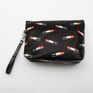 Competitive price lipstick pattern cosmetic bag