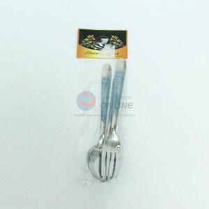 Wholesale 4 Pieces Stainless Steel Fork & Spoon Set