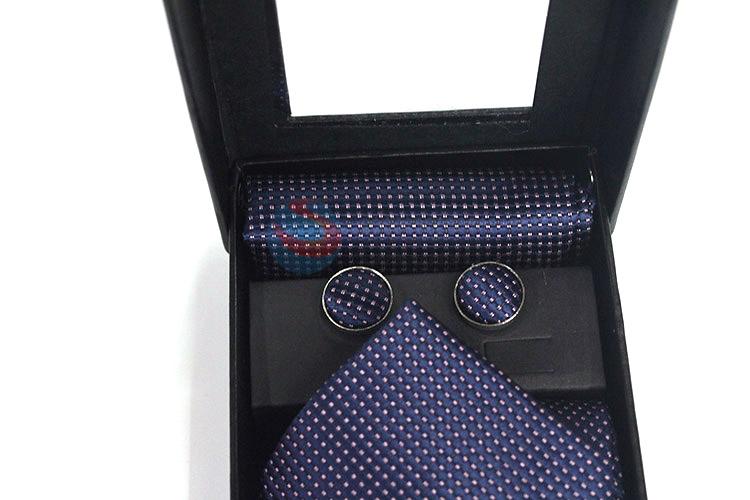 Classic popular design printed necktie+cufflink