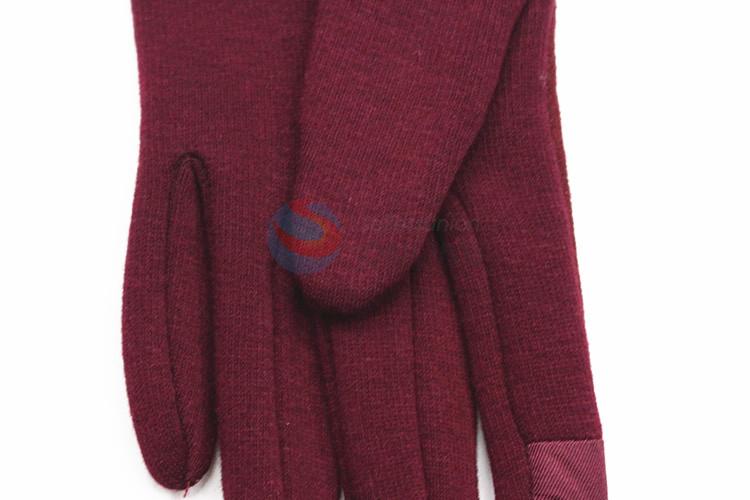 Bottom price women winter warm gloves outdoor gloves