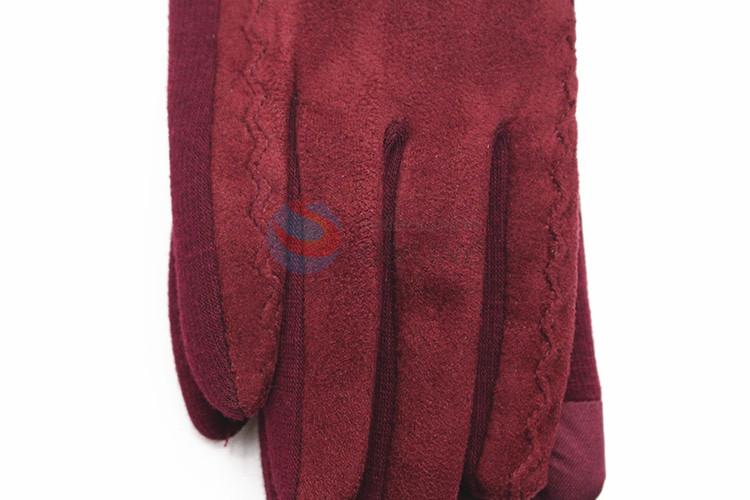 Bottom price women winter warm gloves outdoor gloves