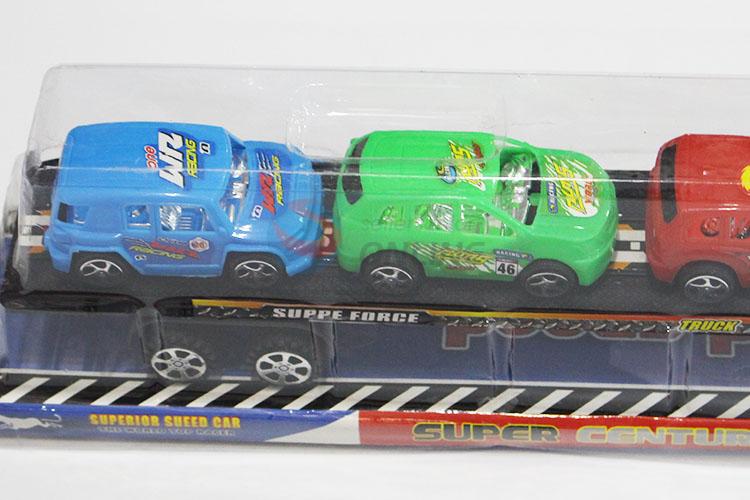 Factory Direct Friction Drag Head Truck Toys with Cars