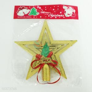 Christmas Five Star Pendant Yellow