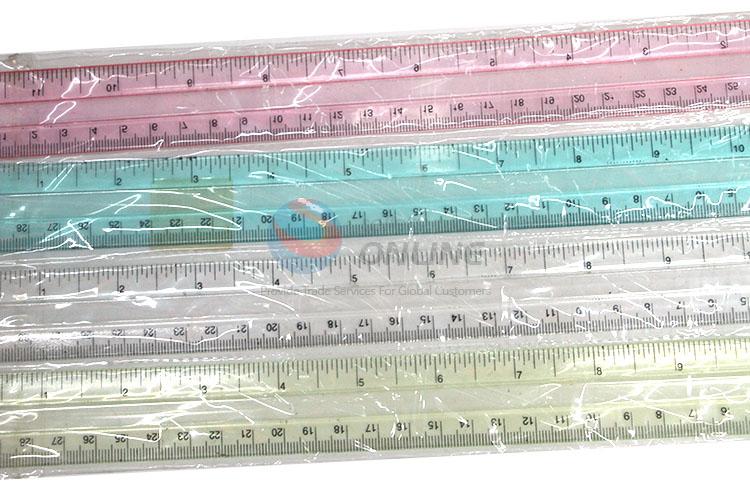 Factory High Quality 30cm Plastic Ruler for Sale