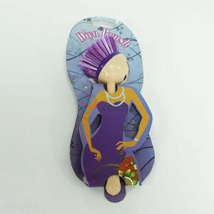 Creative Utility Doll Shaped Pot Brush