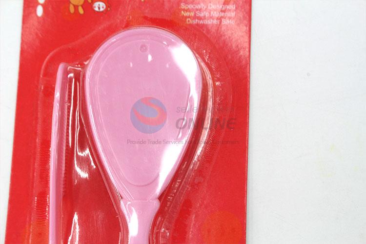 Comfortable plastic mirror&comb for child