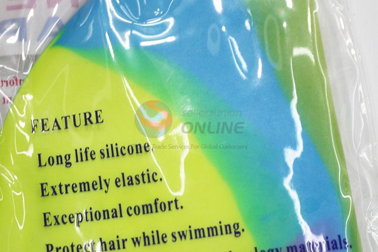 Good low price colorful swimming cap