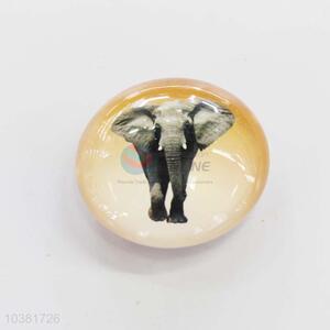 Elephant Glass Decorations Fridge Magnet Sticker